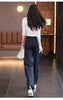 Wide-Leg Overalls Pants Women Korean Spring Autumn High Waist Loose All-Match Casual Narrow Straight Pants Female Trousers