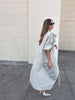 Solid Casual Long Trench Coat Women Lapel Collar Single Breasted Batwing Sleeve Windbreaker High Street Oversized Outerwear