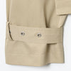 Women's Trench Coat Khaki Short Stand Collar Double Breasted Long Sleeve Jacket 2026Spring Autumn Lady Casual Street Outwear