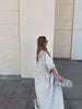 Solid Casual Long Trench Coat Women Lapel Collar Single Breasted Batwing Sleeve Windbreaker High Street Oversized Outerwear