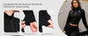 Wosawe Winter Women Motorcycle Jacket Women Motorbike Riding Coat With Soft Pads Casual Moto Riding Clothes