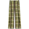 Plaid Baggy Pants Women's Pants Autumn Ladies Oversize High Waist Trousers Elegant Wide Leg Street Wear Pants