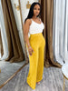 Women High Waist Wide Leg Pants Streetwear Casual Active Trousers
