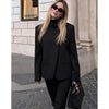 Women's Autumn Blazers Blouse Young Women's Elegant Travel Holiday Jackets Spring Street Sarm Blazers Jackets