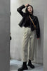 Black PU Leather Women Jackets Korean Zipper Biker Short Jacket Woman Autumn Winter Casual Loose Turndown Collar Coat