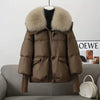 2026New Winter Jacket Women Parka Thick Warm Down Cotton Coat Parkas Female Casual Ladies Big Fur collar Cotton Outwear