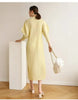 Pleated Half High Collar Batwing Sleeve Women's Dress Chic Elastic Loose Casual Famale Clothes 2DB4324