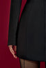 Long Sleeve Single-breasted Sexy Mini Blazer Dress Women Turtleneck Two Pocket Club Party Blazers Dress Office Lady