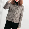 Thin light Down Cotton Jacket Female Short Coat Autumn Parkas Women's Winter Stand Collar Warm Cotton Jacket