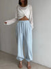 Autumn Women's Gray Sports Pants with Elastic 80% Cotton Jogging Vintage Classic Brown Sweatpants for Women