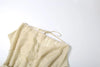 Hipster Sash+Dress Women Thin Elegant Slash Neck Tierred Puffy Hem 3d Flowers Tassel Buttons Skinny Party Bodycon