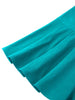 Women's Elegant Polo Collar Office Dress Long Sleeve High Waist Autumn Winter Solid Color Commuting Workwear