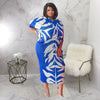 Elegant Women Pleated Patchwork Double Wear Batwing Long Sleeve V-neck Bodycon Midi Maxi Long Dresses Vestidos
