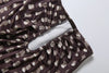Sexy 3 Piece Set Woman Polka Dot Print Headscarf+Low-Neck Full Sleeve Tops+Metal Buckle Crop Pants Streetwear
