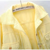 Women's Denim Coat Spring Autumn Age-reducing Casual Ladies Cowboy Jacket Comfortable Solid Color Lady Outerwear