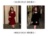 Red Velvet Elegant Party Women's Mini Dresses Christmas Wram French Vintage Dress Ladies Casual Korean Vestidos Year