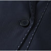 Loose Contrast Stitching Blazer Trousers Set Lapel Blazer Double Breasted Shoulder Pad Wide Leg Pants Casual Women Sets