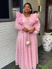 African Clothes for Women 2 Pcs Sets Tops And Skirts Suits Dashiki Ankara Christmas Outfits Gown Plus Size Wedding Party Dresses