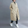 Winter Women Long Jacket Femmes Quilted Warm Lightweight Down Cotton Coat Loose Oversize Parkas Padded Female Outerwear