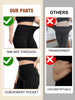 Women's High-Waisted Yoga Pants Plus Size Butt-Lifting Workout Leggings with Pockets Elastic Activewear for Gym & Running