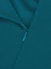 Womens Elegant Puffy Sleeve Button Work Office Knee Length Mermaid Cocktail Casual Party Pencil Bodycon Sheath Dress