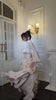 Early Autumn Turtleneck Lantern Sleeves Shinny Ruffles Pullover Floor Length Vacation Dress High Waist Female Vestido