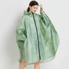 Big Size Women Leopard Raincoat Lightweight Rain Coat Poncho Ladies Waterproof Cloak Raincoats Adults Windproof Rainwear