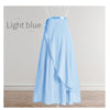Chiffon Ballet Tutu Dance Skirt Dance Skate Wrap Scarf Gymnastics Ballerina Lyrical Long Ballet Skirt Ballet Dance Dress Women