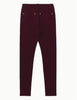 Women Slim Fit Stretch Jeans - 9/10 Length Ankle-Length Colorful Comfort Stretch Fabric Pants Elastic Waist Casual Office Comfy