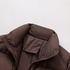 Y2K Retro Women's Winter Parkas Thickend Warm Short Down Cotton Jacket Streetwear Stand Collar Puffer Bread Parka Coat