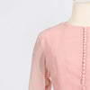 Women's Irregular Pleated Patchwork Long Flare Sleeve Waist Cinching Midi Dresses Female Clothing