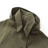 Women's Hooded Short Trench Coat in Olive Green, Brown, and Black, Double-Breasted with Pocket Details, Casual Jacket