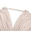 Women Off-shoulder Ruched Sexy Maxi Dress Elegant Deep V Neck Draped Sleeve Bodycon Club Party Long Dresses Female