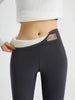 Women's Warm High Waisted Leggings For Autumn and Winter Elastic and Comfortable Flattering Fit Durable Fabric