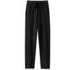 Cashmere Sweatpants Women Autumn Winter High Waisted Drawstring Pants Casual Knitted Harem Pants