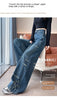 Womens Fleece Lined Jeans Loose Wide Leg Casual Slim Fit Denim Pants Comfortable Y2K Jeans Baggy Jeans Woman Clothing Jeans Y2K
