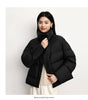 Down Jacket Women Winter Puffer Down Fill Goose Down Waterproof Oil-proof Stain-proof Stand Collar Coat Women