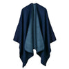Winter Poncho Women Capes Scarf Imitation Cashmere Ladies Scarves Warm Shawls Wraps Woman Ponchos Bufanda Mujer Foulard