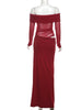 Slash Neck Dress Women Chic Elegant Sexy Patchwork Mesh Ruched Hollow Birthday Party Clubwear Vacation Vestidos