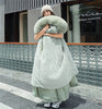 Winter Jacket Women's Parkas Thick Warm Fur Lining Long Parka Female Hooded Fleece Padded Coat Distachable Outwear 5XL