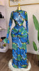 Women Full Sleeve Leaf Print Stacked Bodycon Long Dress Fall Evening Birthday Night Party Vestidos Sexy Dresses