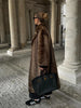 Vintage Solid Women Faux Fur Long Coat Full Sleeve Cardigan Warm Fluffy Plush Overcoat Winter Lady Street Outerwear