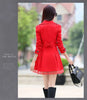 2026Spring Autumn Windbreaker Coat Women Slim Mid Long Lace Trench Coat Female Casual Double-breasted Outerwear Tops