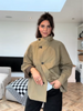 Casual Stand Collar Reversible Jacket For Women Long Sleeve Single Breasted Coat Lady Spring Autumn Chic Streetwear
