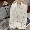Autumn Long Sleeve Single Breasted Blazer Mujer Blazers For Womens Casual Coat Winter Jackets For Women Outerwear