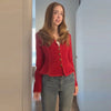 Women Vintage Tweed Blazer Lapel Collar Full Sleeves Single Breasted Slim Fit Peplum Cropped Coat Fall Winter Elegant Outerwear
