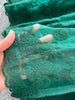 Spring Autumn European American Stand Up Collar Single Breasted Lace Dress Women Elegant Embroidery Large Swing Long Dress C205