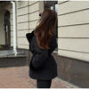 Thicken Contrast Corduroy Jackets Women Lapel Long Sleeves Double Breasted Warm Padded Coats Female Winter Outwears