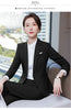 Novelty Wine Red Formal Women Business Suits with Skirt and Jackets Coat Ladies Office Professional Blazers Spring OL Styles