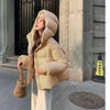 Parkas Women Winter Down Cotton Jacket Coat Ladies Hooded Outwear Parka Thick Cotton Padded Female Warm Overcoat
